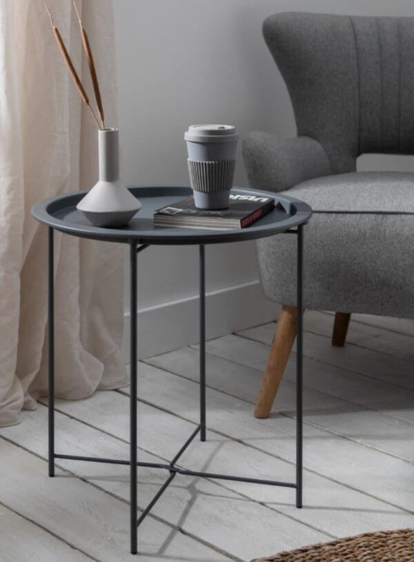 Metalinis kavos staliukas