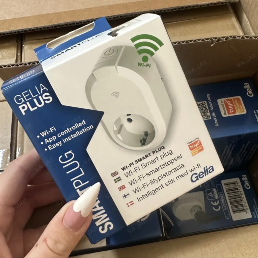 Išmanioji Wi-Fi rozetė „Gelia Plus Smart Plug“