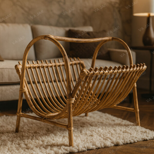 Daugiafunkcis natūralaus bambuko laikiklis