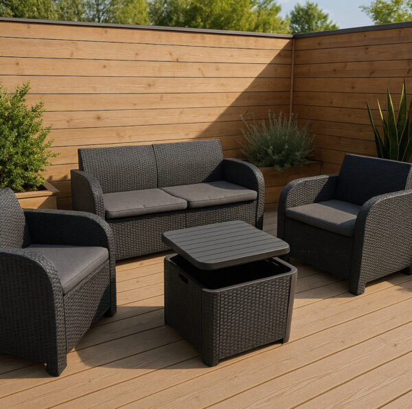 Terasinis baldų komplektas „Alberto“