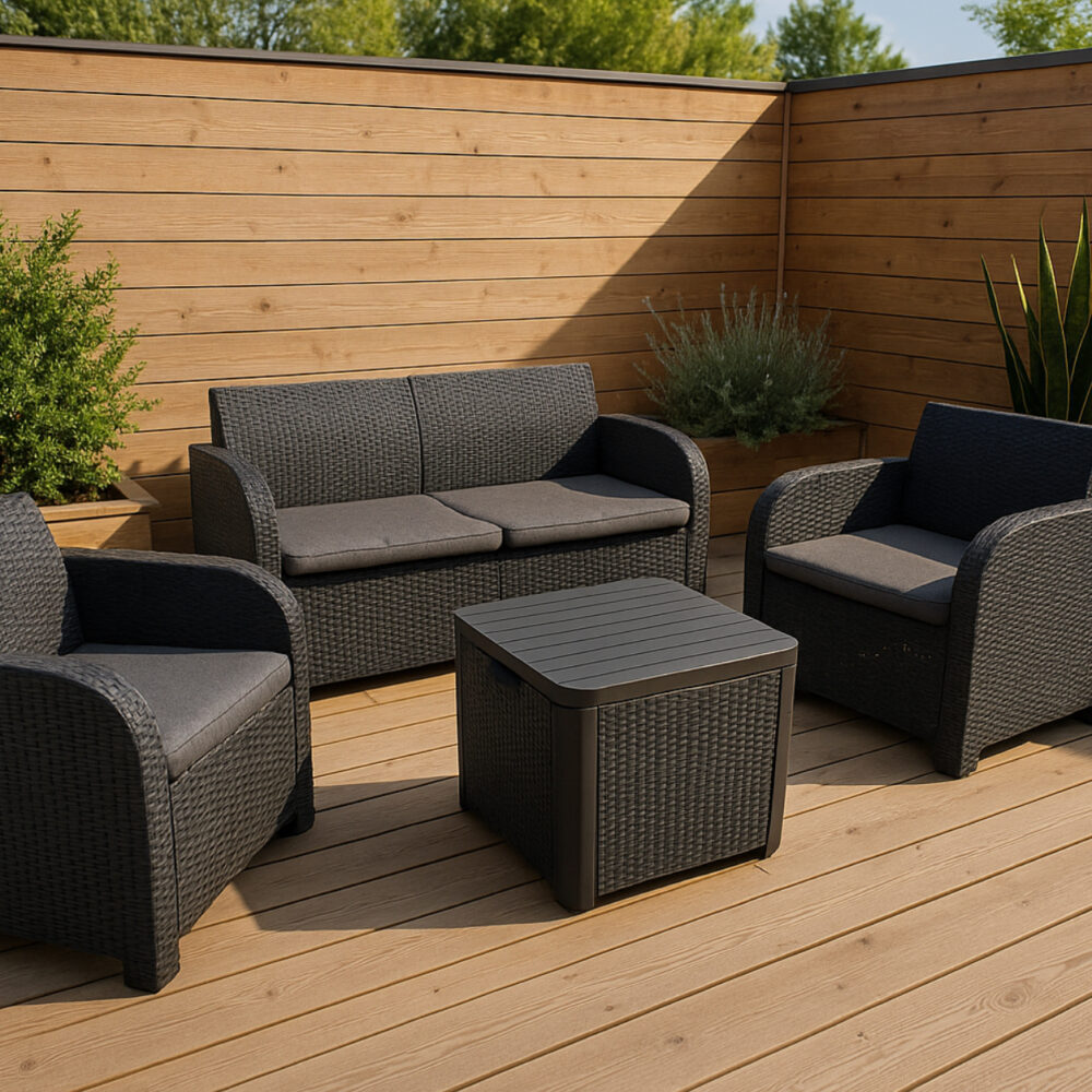 Terasinis baldų komplektas „Alberto“