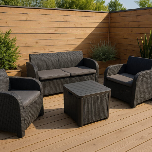 Terasinis baldų komplektas „Alberto“