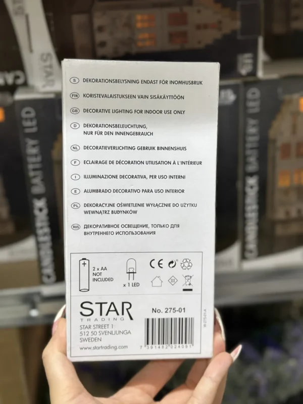 IMG_0208 Kalėdinė medinė dekoracija „Candlestick“