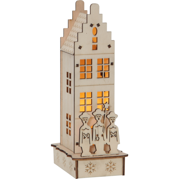 IMG_0211 Kalėdinė medinė dekoracija „Candlestick“