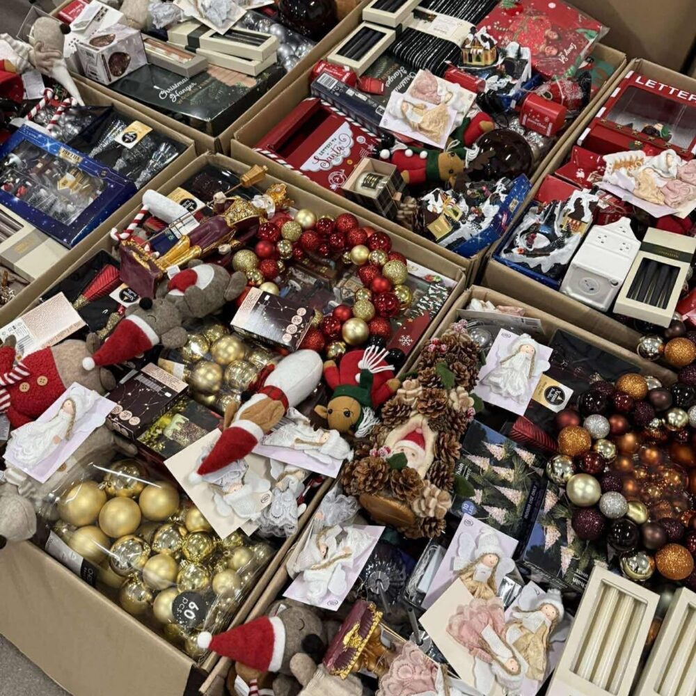 Kalėdinių prekių mix paletė