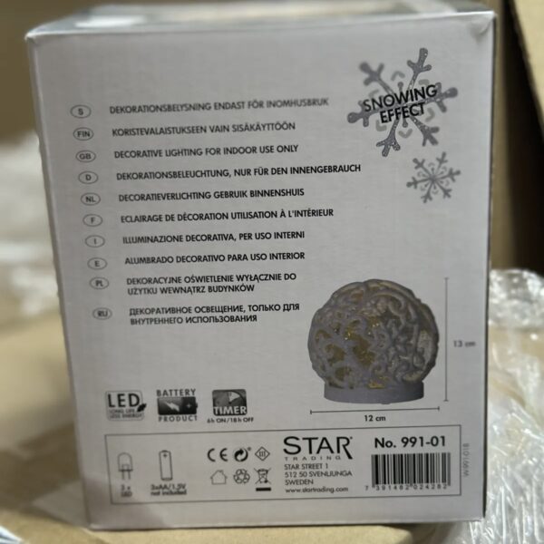 LED dekoracija - Sniegelis „Frost“