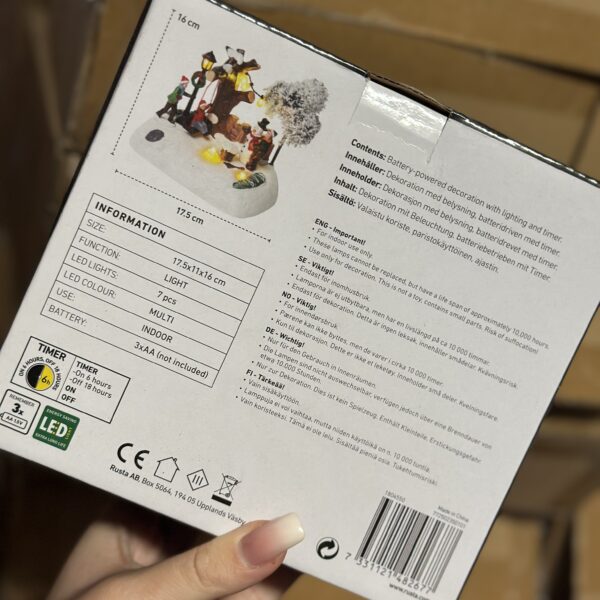 IMG_0918 Kalėdinė LED dekoracija - moestelis „Uvdal“