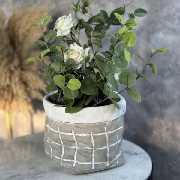 Keraminis vazonas „Selis“ (21×17,5 cm)