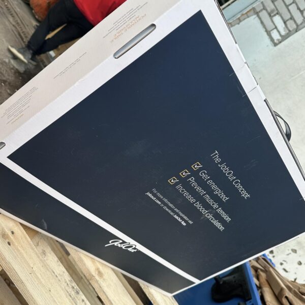 Ergonomiškas reguliuojamas staliukas „JobOut“