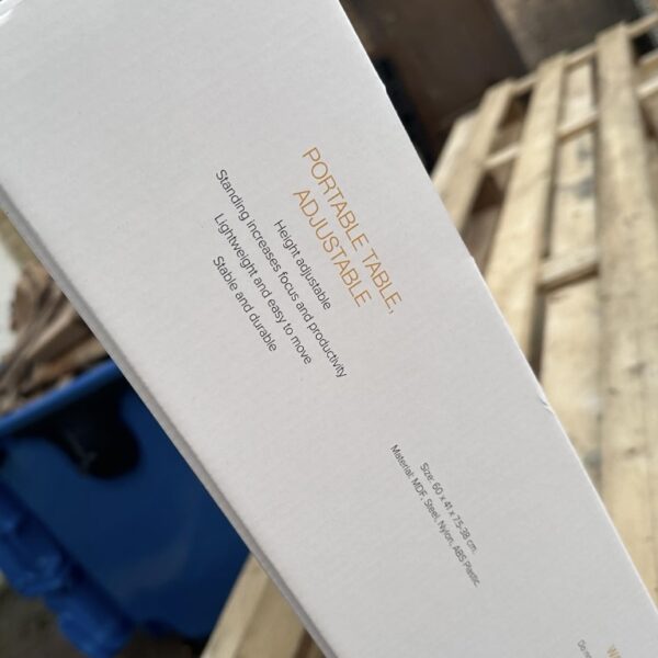 Ergonomiškas reguliuojamas staliukas „JobOut“