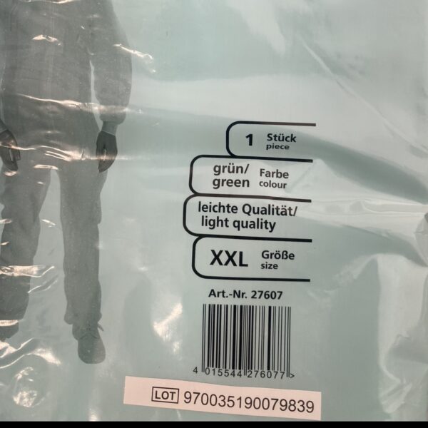 Screenshot Vienkartinis apsauginis kombinezonas su gobtuvu „Hygonorm“