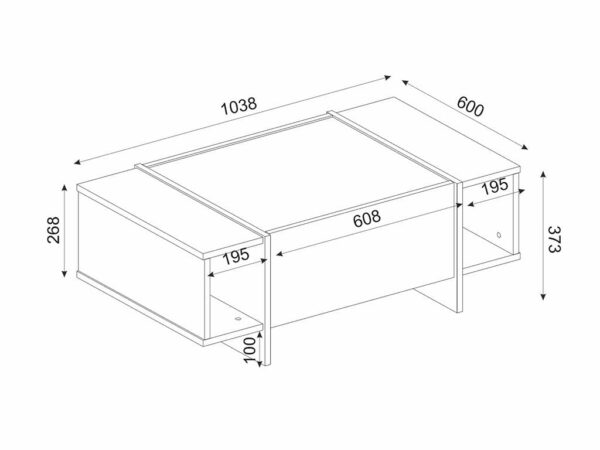 image Kavos staliukas „Black Lux“