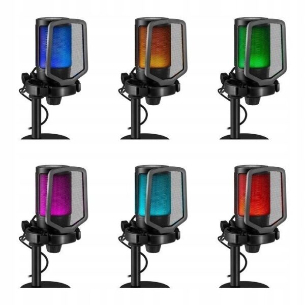 Nor-Tec profesionalus rgb pc mikrofonas