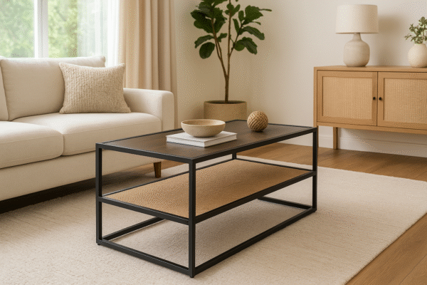 Kavos staliukas „Hacksta“ 120x60cm