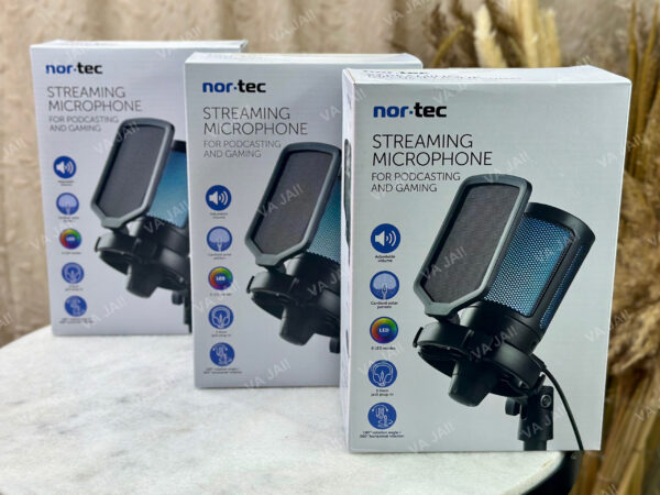 Nor-Tec profesionalus rgb pc mikrofonas