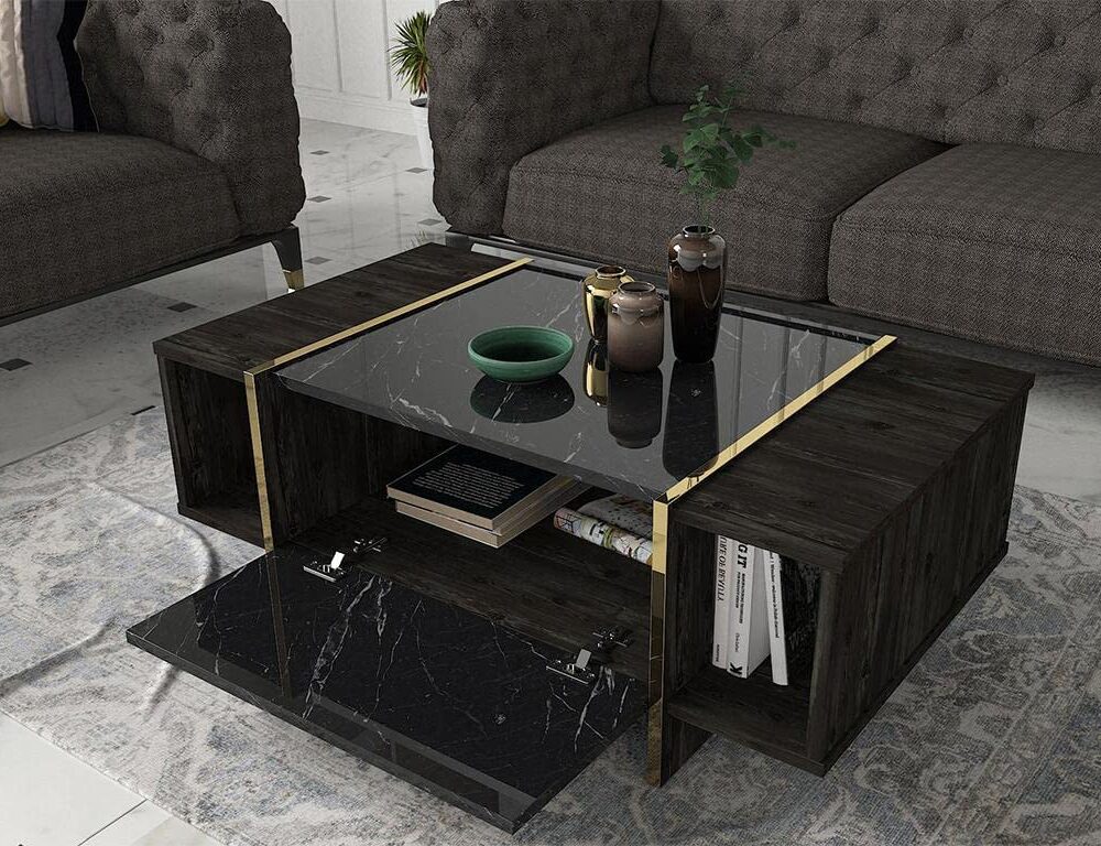 Kavos staliukas „Black Lux“