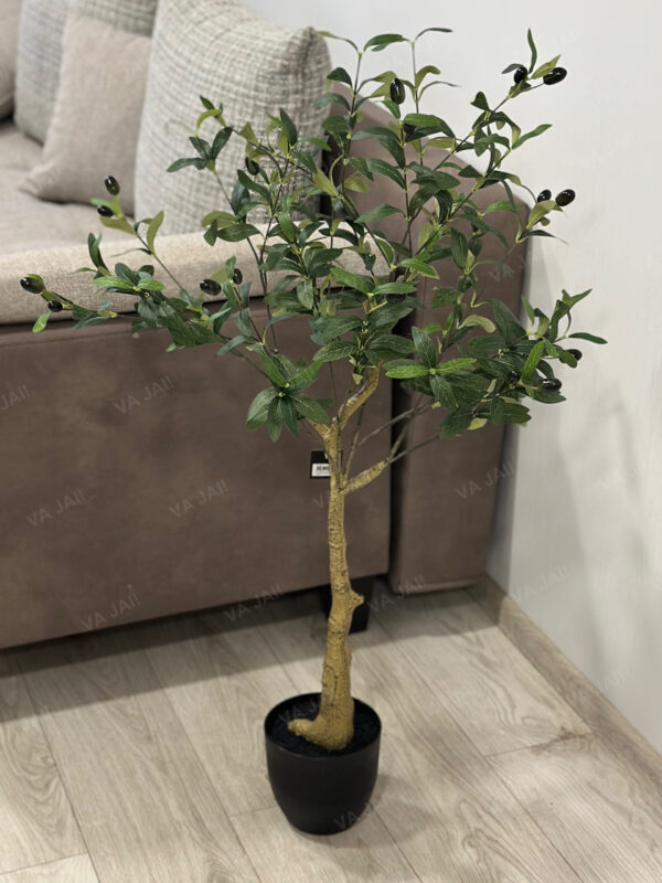 Dirbtinis alyvmedis vazonėlyje „Olijf“ 110cm