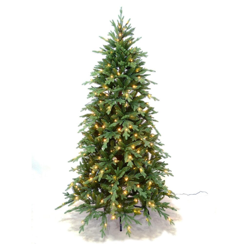 Dirbtinė eglutė su LED apšvietimu „Arjeplog“ 210cm